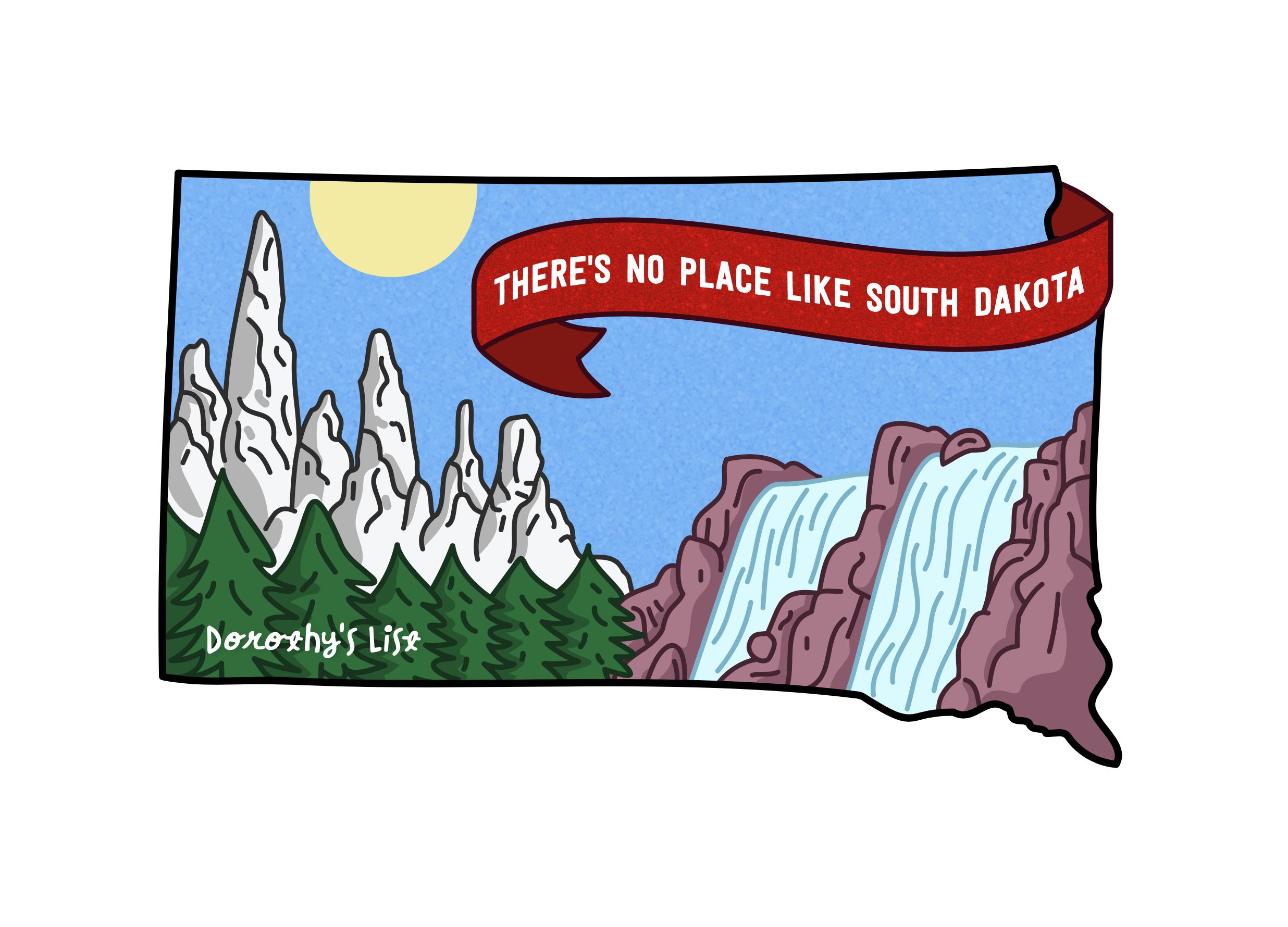 Dorothy's List - There's no place like South Dakota!