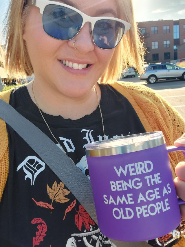 It is weird being the same age as old people.